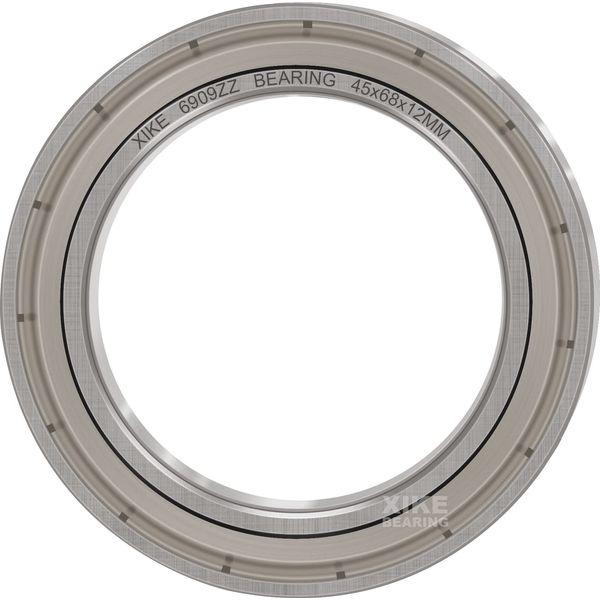 XIKE 6909ZZ Ball Bearings 45x68x12mm Bearing Steel and Metal seals, Pre-Lubricated, 6909-2Z Deep groove ball bearing with seals or shields, Pack of 10. 3