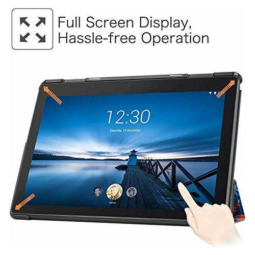 FINTIE Case for Lenovo Tab E10 - Lightweight Slim Shell Stand Cover for Lenovo TAB E10 TB-X104F 10.1-Inch Android Tablet 2018 Release, Jungle Night 2