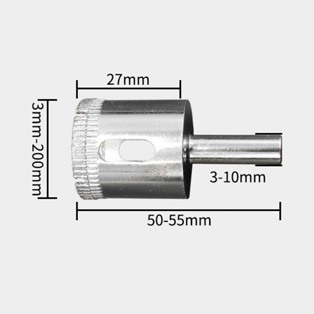 Jerilla Diamond Coated Hole Saw Drill Bits, 120mm Hollow Core Drill Bit Hole Opener Tools for Glass/Tile/Porcelain/Marble/Ceramic 3