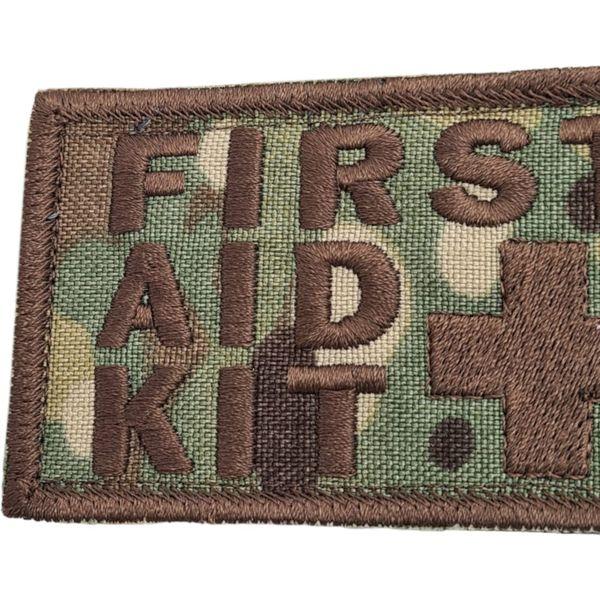 LEGEEON Multicam First Aid Kit 2x3.25 IFAK Medic MED Trauma Paramedic Morale Fastener Patch 2