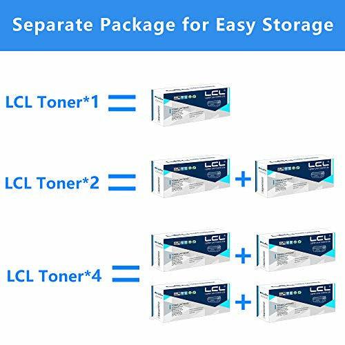 Updated Chip LCL Compatible Toner Cartridge 205A CF530A (1 Black) Replacement for HP Color LaserJet Pro M154 M154NW MFP M180 M180n M180nw MFP M181 4