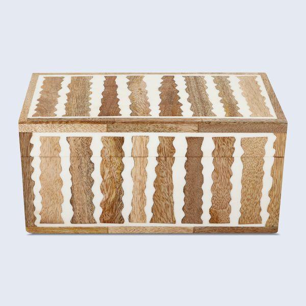 Handicrafts Home 10x5x5 Decorative Box Handmade Storage Organizer Boxes with Lids Keepsake Gift Trinket Box Display Box, Kept Safari 3