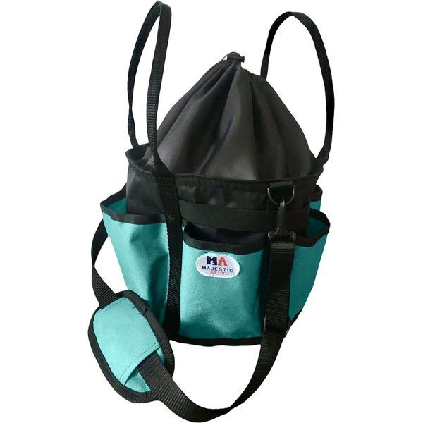 Majestic Ally horse Grooming Organizer Tote Bag (Turquoise) 2