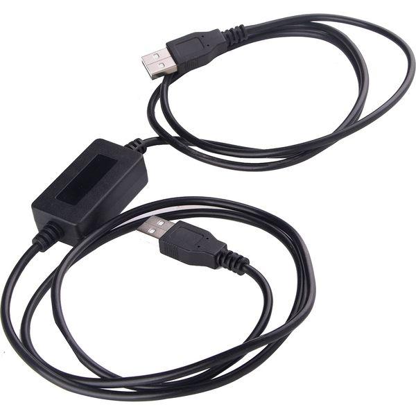 FTDI Chip TTL Converter Zero Modem Crossover USB Connector Bridge PC Communication Cable 3