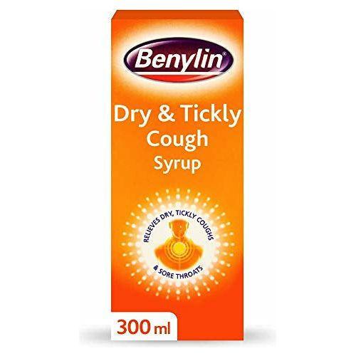 BENYLIN Dry & Tickly Cough Syrup - Targeted Relief For Your Cough - Cough Medicine for Adults & Children - 300 ml 0