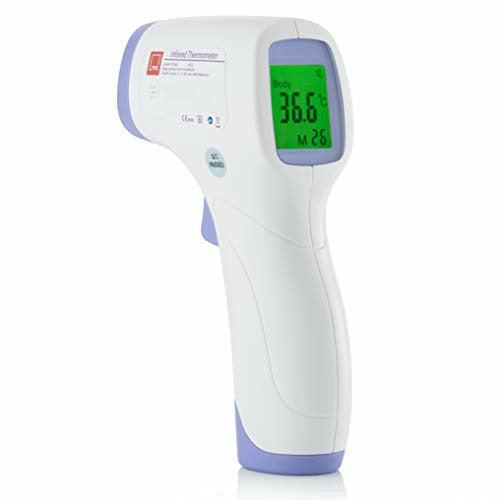 TPZ No Touch Infrared Forehead Thermometer | Thermometer Suitable for Baby and Adult | Use with Instant Read | for Fever, Medical Digital Body (1) 0