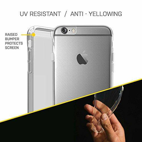 OtterBox Clearly Protected Bundle, Transparent Skin with Performance Glass for Apple iPhone 6/6s 4