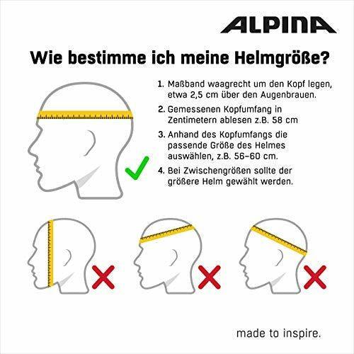 Alpina Unisex's HAGA Cycling Helmet, Indigo matt, 51-56 2