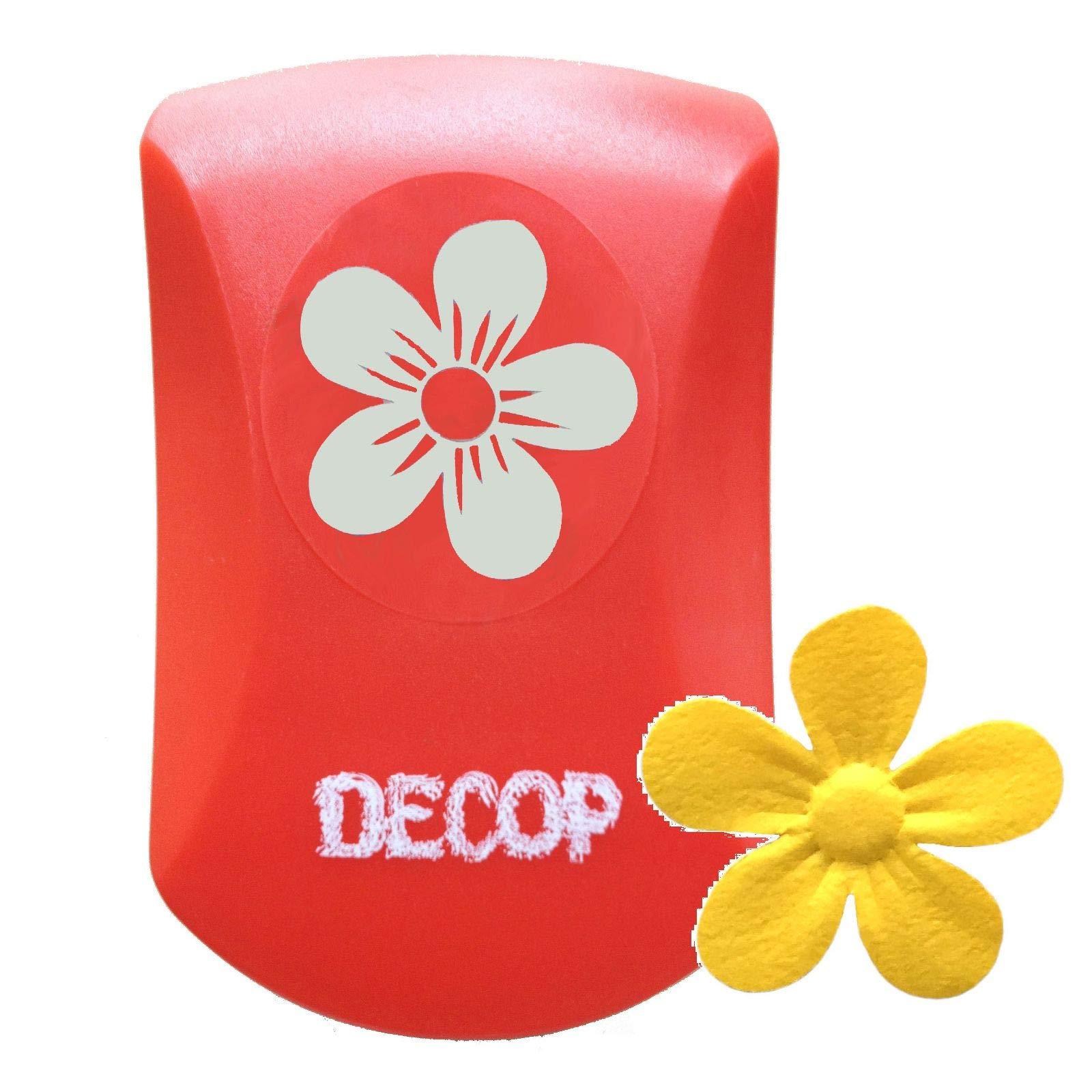 DECOP embossed punch cute Flower 4