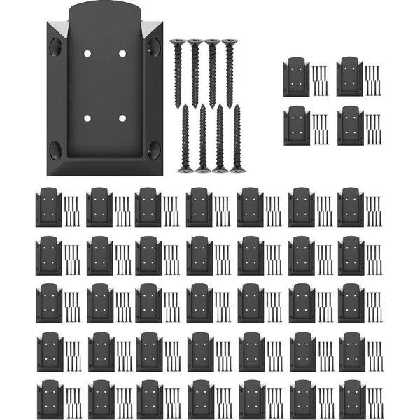 KASTFORCE 12pcs Deck Railing Brackets Connectors for 2x4 (1.5"x3.5") Railing Wood Post with 96 pcs Rust-Free Steel Screws Available for Different Railing Angles KF4012