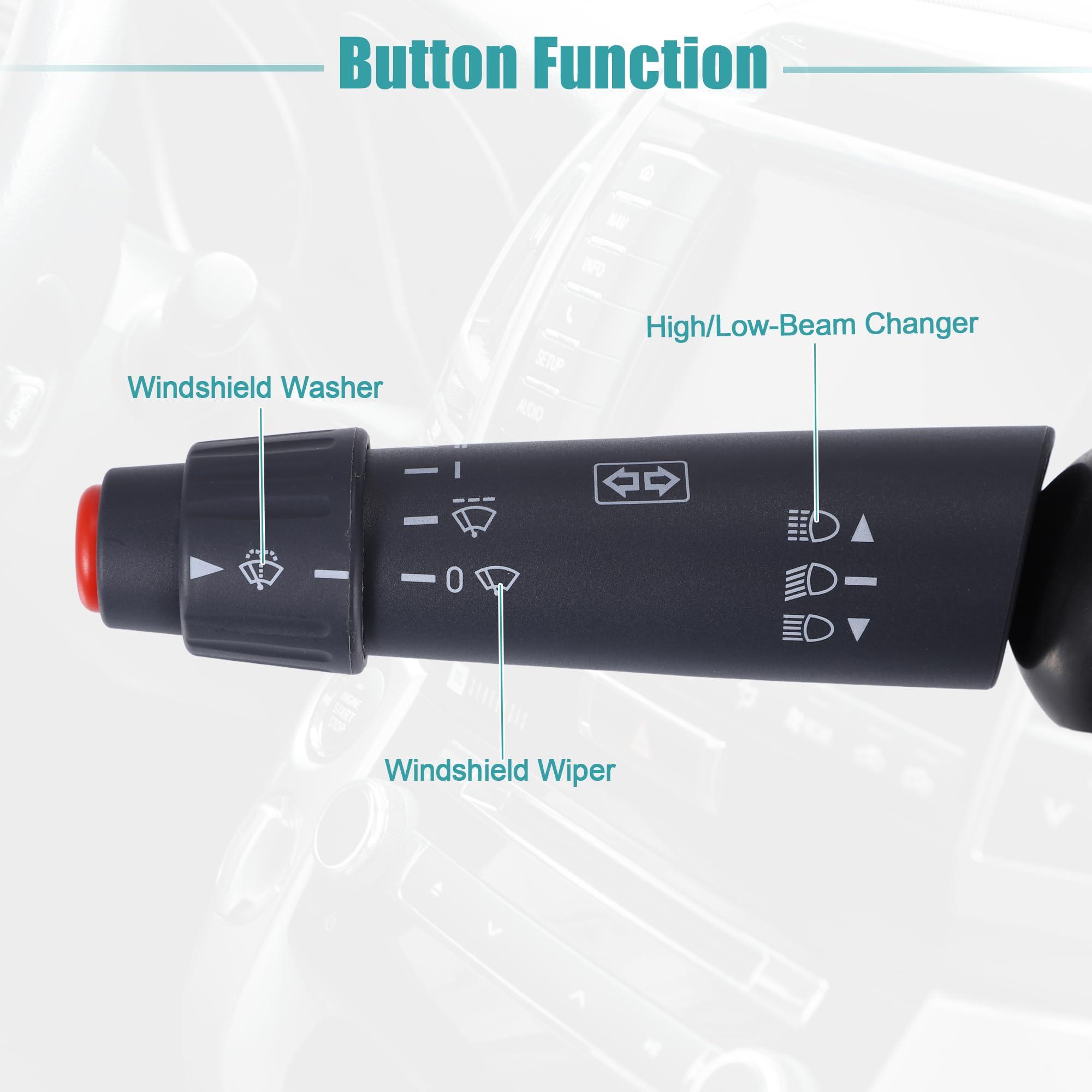 X AUTOHAUX Turn Signal Switch Fit for Mercedes Actros - 1 Pcs 2