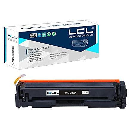 Updated Chip LCL Compatible Toner Cartridge 205A CF530A (1 Black) Replacement for HP Color LaserJet Pro M154 M154NW MFP M180 M180n M180nw MFP M181 0