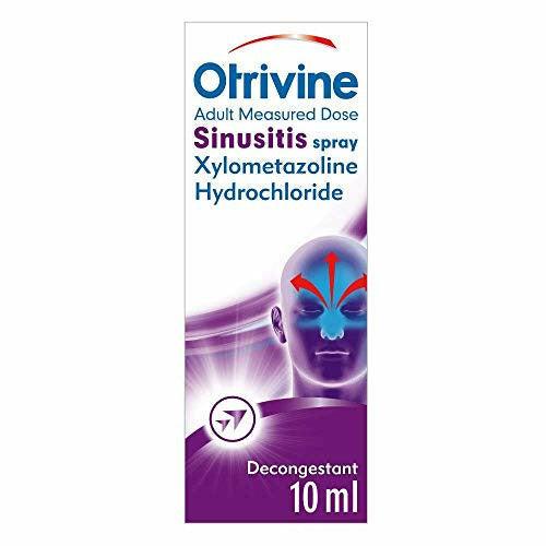Otrivine Congestion Relief Nasal Spray Adult Measured Dose Sinusitis 10 ml 0
