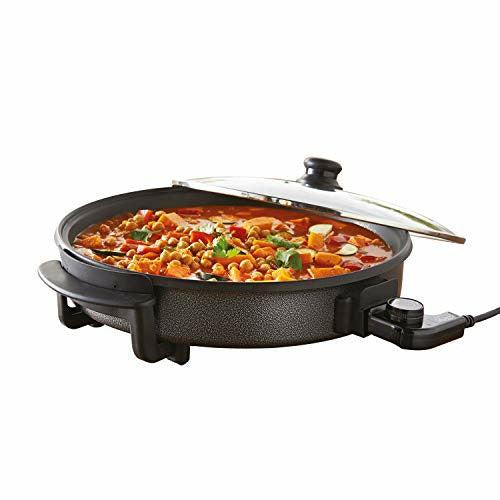 Quest 35410 30cm Multi-Function Electric Cooker Pan with Lid, 1500 W, Aluminium 3