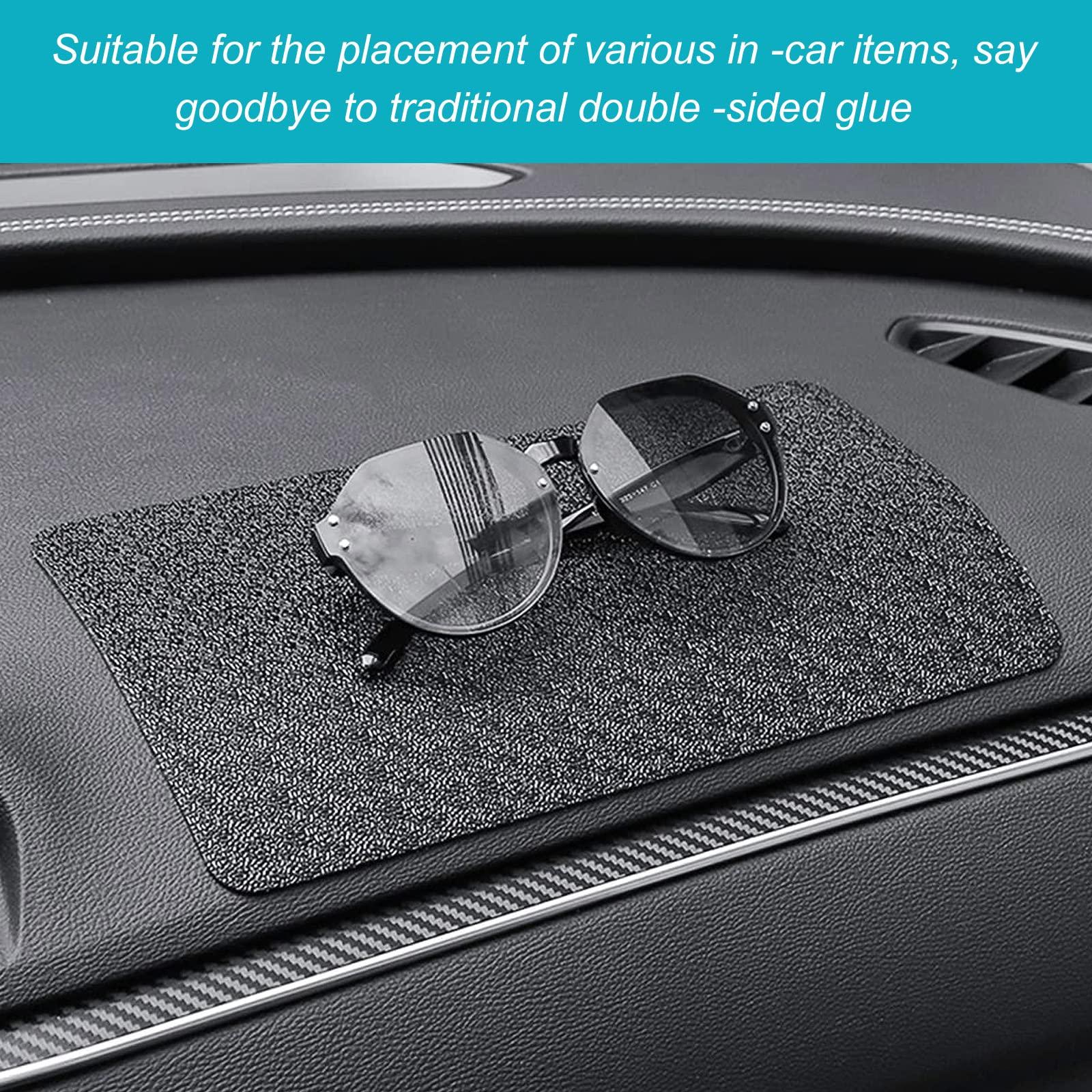 ALI2 Car Dashboard Mat 7x5 Inch Sticky for Cell Phone,Keys,Glasses,2Pcs 4