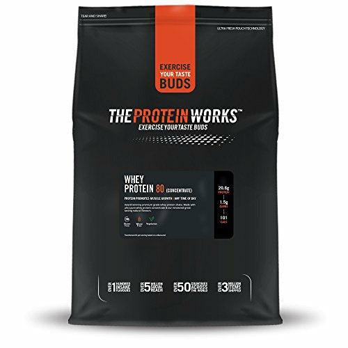THE PROTEIN WORKS Whey Protein 80 (Concentrate) Powder | 82% Protein | Low Sugar, High Protein Shake | Unflavoured | 2 Kg 2