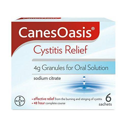 Canesoasis Cystitis Relief, Cranberry Flavour Oral Solution, 6 Sachets, From the makers of Canesten 0