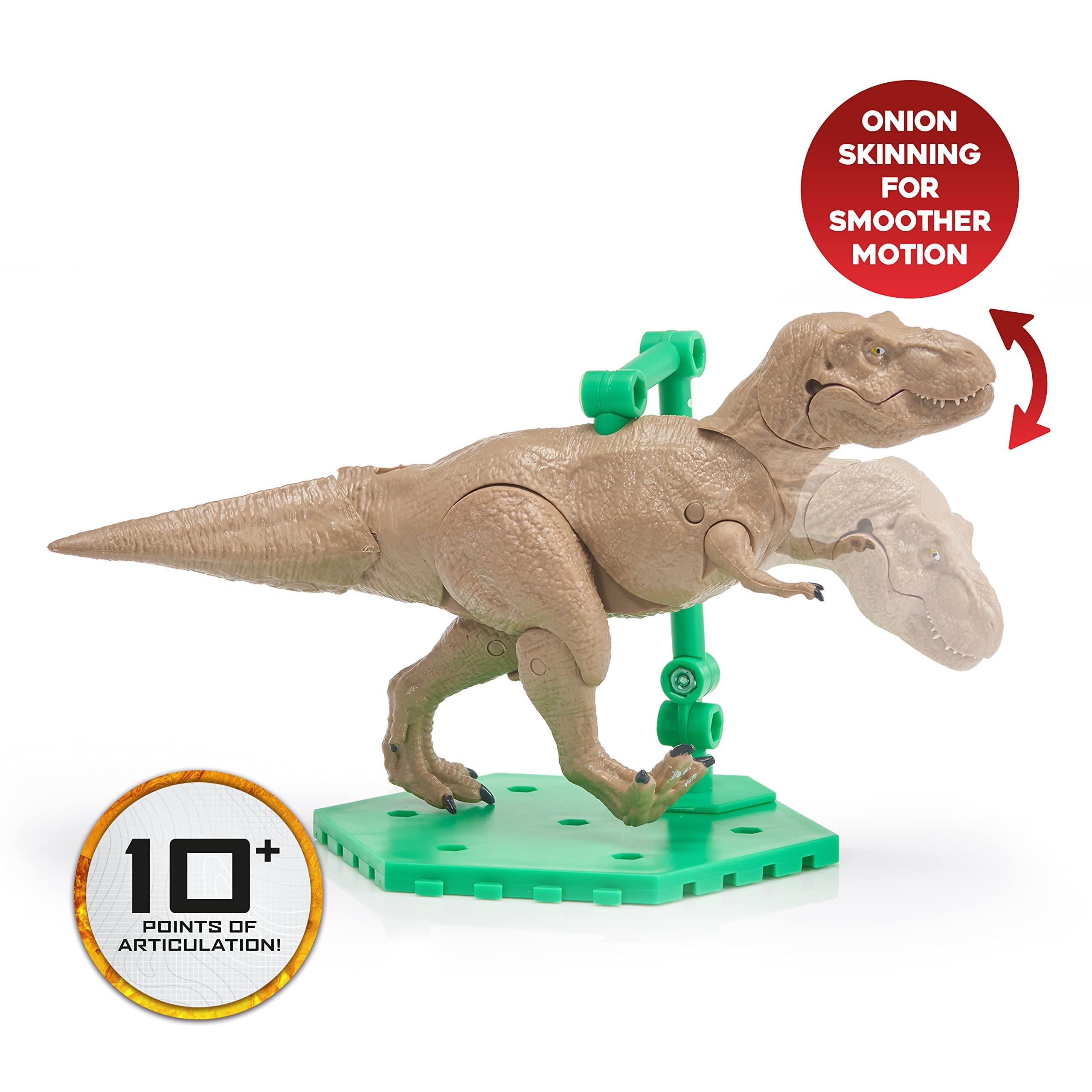 WOW! STUFF - Jurassic World MovieMates Dinosaur Toys | T-Rex Action Figure Hyper Articulated and App | Official Jurassic World and Dominion Dinosaur Toys for Ages 7 to Adult 4