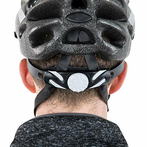 Trespass Crankster, Black, L/XL, Adjustable Cycle Safety Helmet with Ventilation, Large / X-Large, Black 3