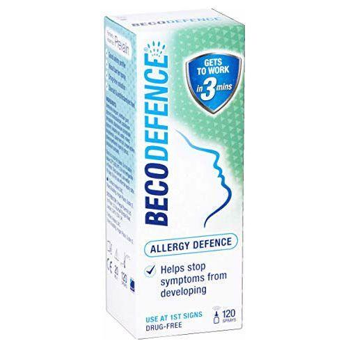Becodefence Nasal Spray - Allergy/Hay Fever Defence from the First Signs of Symptoms - Gets to Work in 3 Minutes - Non-Drowsy - 120 Sprays 1