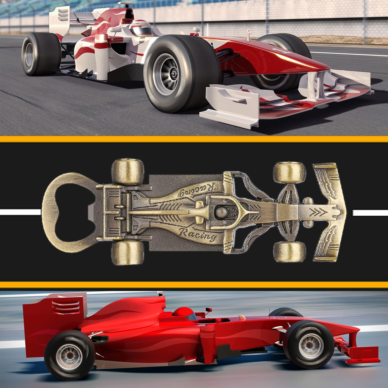 LULLEA Racing Car Gifts for Men, Racing Car Bottle Opener, Unique Bronze Beer Gifts Racing Gifts for Men Him Dad Boyfriend Husband Grandad, Fathers Gifts Birthday Gifts Christmas Gifts for Men 3