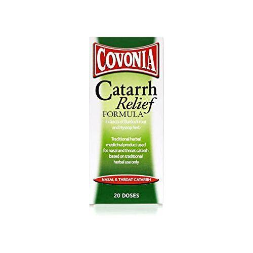 Covonia Catarrh Relief Formula - Used to Relieve the Symptoms of Nasal and Throat Catarrh 20 Doses - 100ml 0