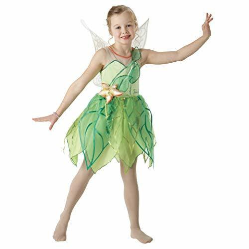Rubie's Official Tinkerbell Fairy Girls Disney Fancy Dress Fairies Costume Child Kids 0