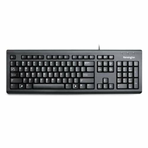 Kensington ValuKeyboard - wired keyboard for PC, Laptop, Desktop PC, Computer, notebook. USB Keyboard compatible with Dell, Acer, HP, Samsung and more, with QWERTY layout - Black (1500109) 2
