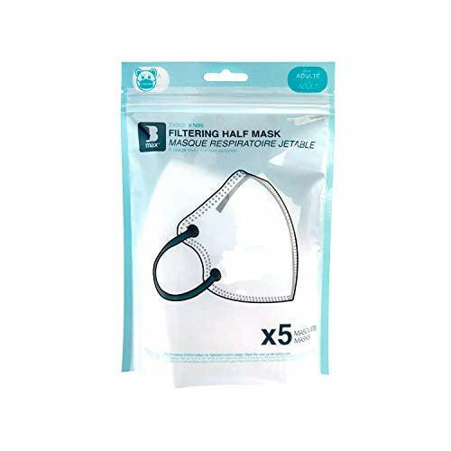 Staroon, 5-Pack, KN95/FFP2 5-Layer Respirator Protective Face Mask, CE certified 0