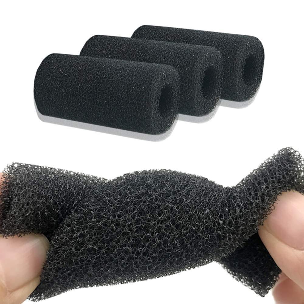 TAKEYFAITHER 10 Pcs Filter Sponge Biochemical Filter Roll Foam Cartridge Filters Intake Sponge Replacement Foam for Aquarium Fish Tank Pre-Filter Sponge Cartridge 22mm 4