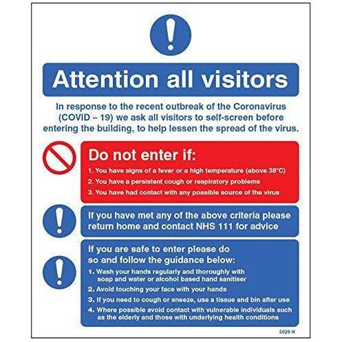 Attention all visitors In response to the recent outbreak of the Coronavirus 0
