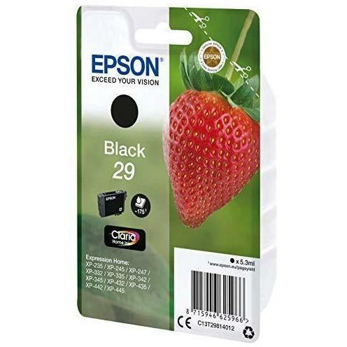Epson Claria No.29 Home Strawberry Standard Ink Cartridge, Black 1