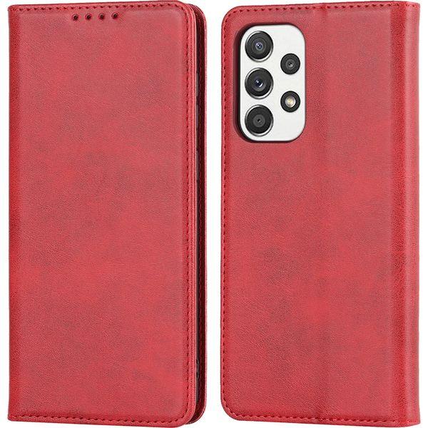 SailorTech Samsung Galaxy A53 5G Wallet Leather Case, Premium PU Leather Cases Folio Flip Cover with Magnetic Closure Kickstand Card Slots Holder Wine Red 0