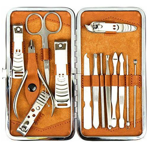 H&S Nail Clippers Manicure Set Grooming Kit for Thick Nails Cuticle Remover 0