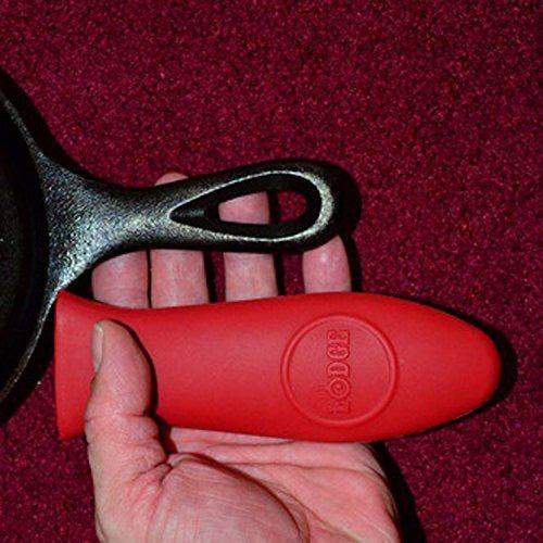 Lodge Classic Silicone Hot Handle Holder, Red 3