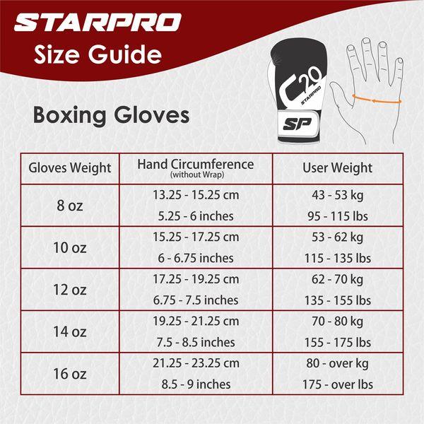 Starpro Boxing Gloves for Strong Punches & Fast Kos Boxing Gloves for Men, Boxing Gloves for Women, Kickboxing Gloves, Boxing Training Gloves, Boxing Glove, 16oz Boxing Gloves & More Sizes 1