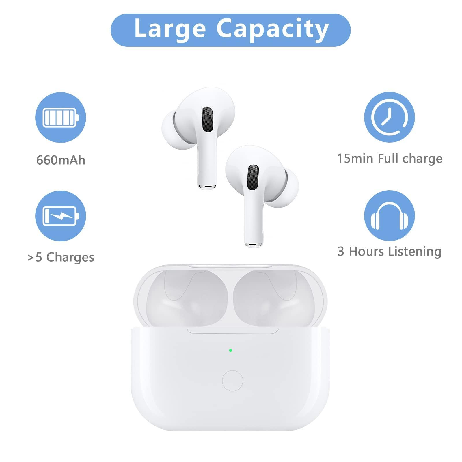 FX SOLO Wireless Charging Case for AirPods Pro, Replacement Compatible with Air Pod Pro, Charger Case with Bluetooth Sync Pairing Button,EarPods not include 1