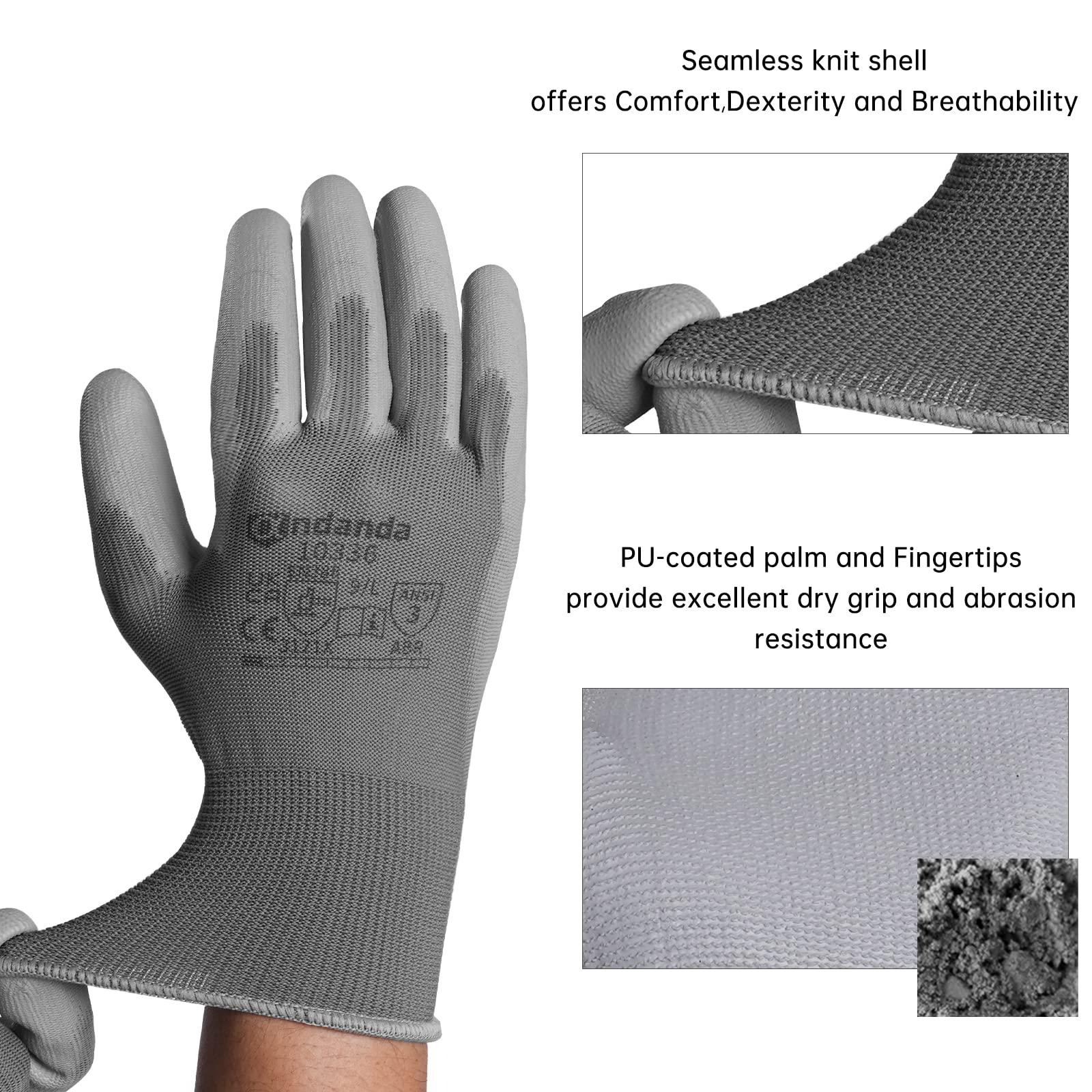 ANDANDA Safety Work Gloves 10336-XXL-60 2