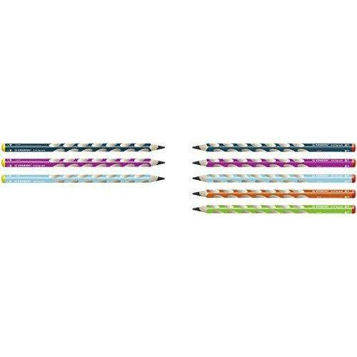Handwriting Pencil - STABILO EASYgraph B Left Handed - Pink Pack of 2 3