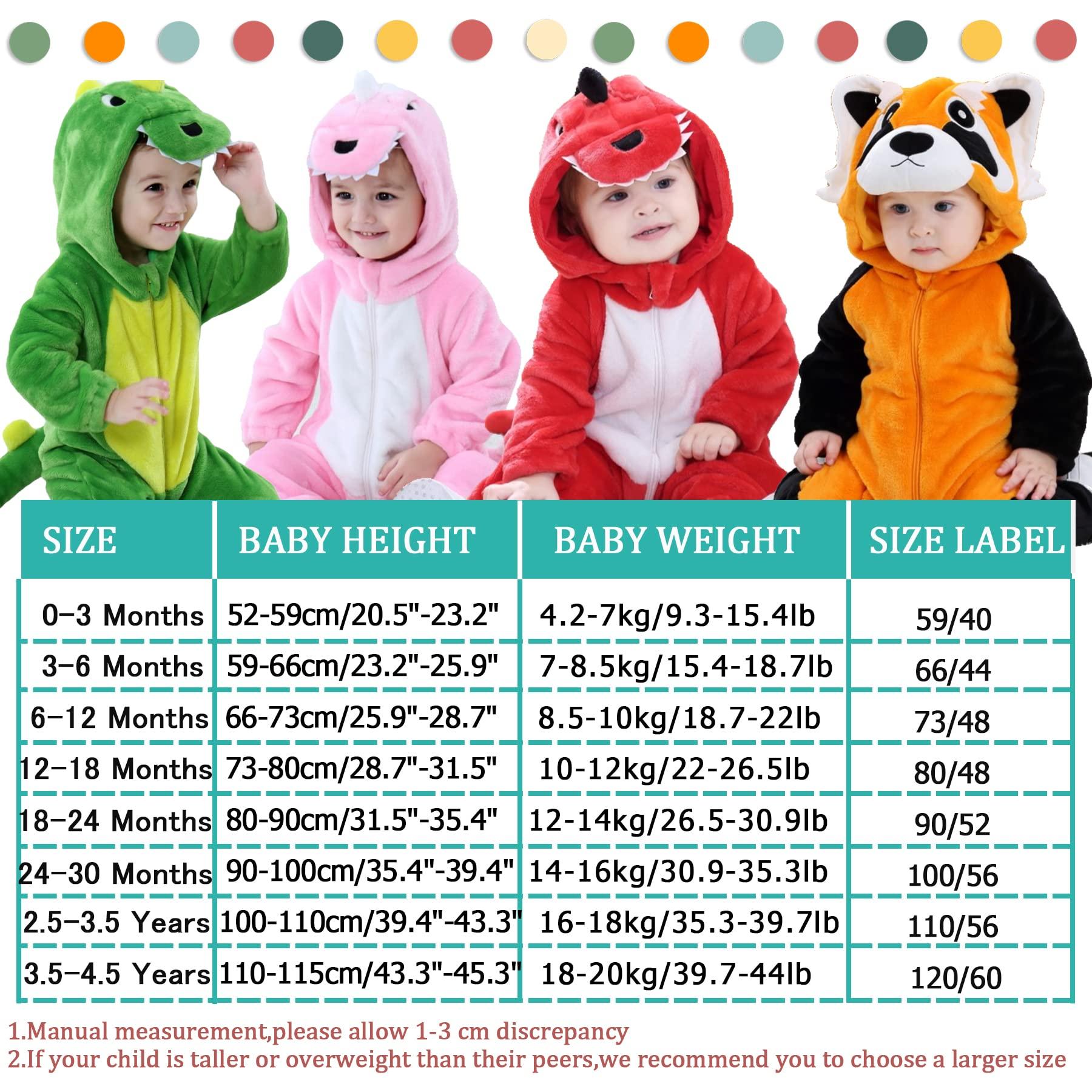 Doladola Unisex Kid's&Toddler's Costume Outfit Baby Boys Girls Flannel Animal Hooded Rompers Jumpsuit (3-6 Months,Yellow Shark) 2