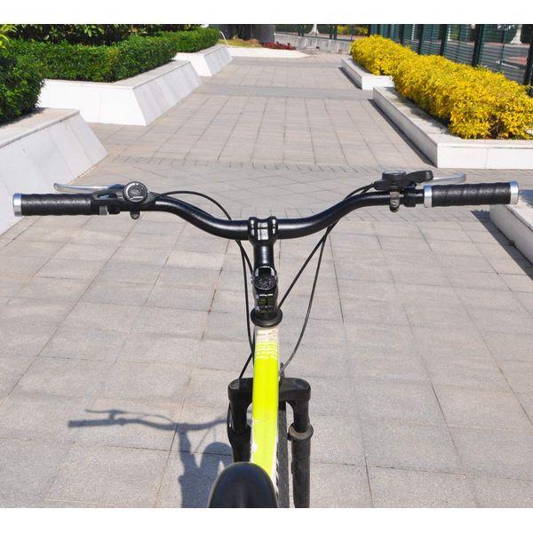 UPANBIKE MTB Mountain Bike Bicycle Extra Long Handlebar φ31.8mm*720mm Riser Bar(Silver) 4