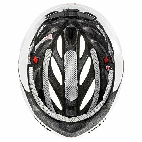 uvex Unisex's Adult, boss Race Bike Helmet, White, 52-56 cm 4