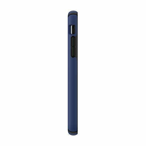 Speck iPhone 11 Case - Presidio Pro - Protective Thin Slim Soft Touch Finish Grip Anti Scratch Dual-Layer Protective Cover - Coastal Blue/Black 1