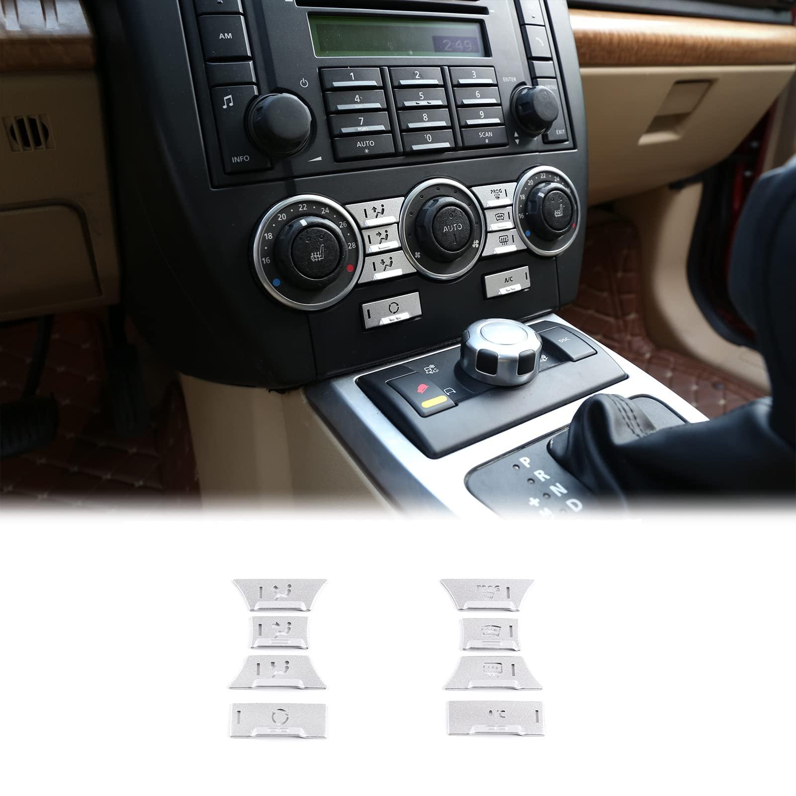 For Land Rover Freelander 2 2009 2010 2011 2012 Car Center Console Air Conditioning Button Sticker Internal Accessories