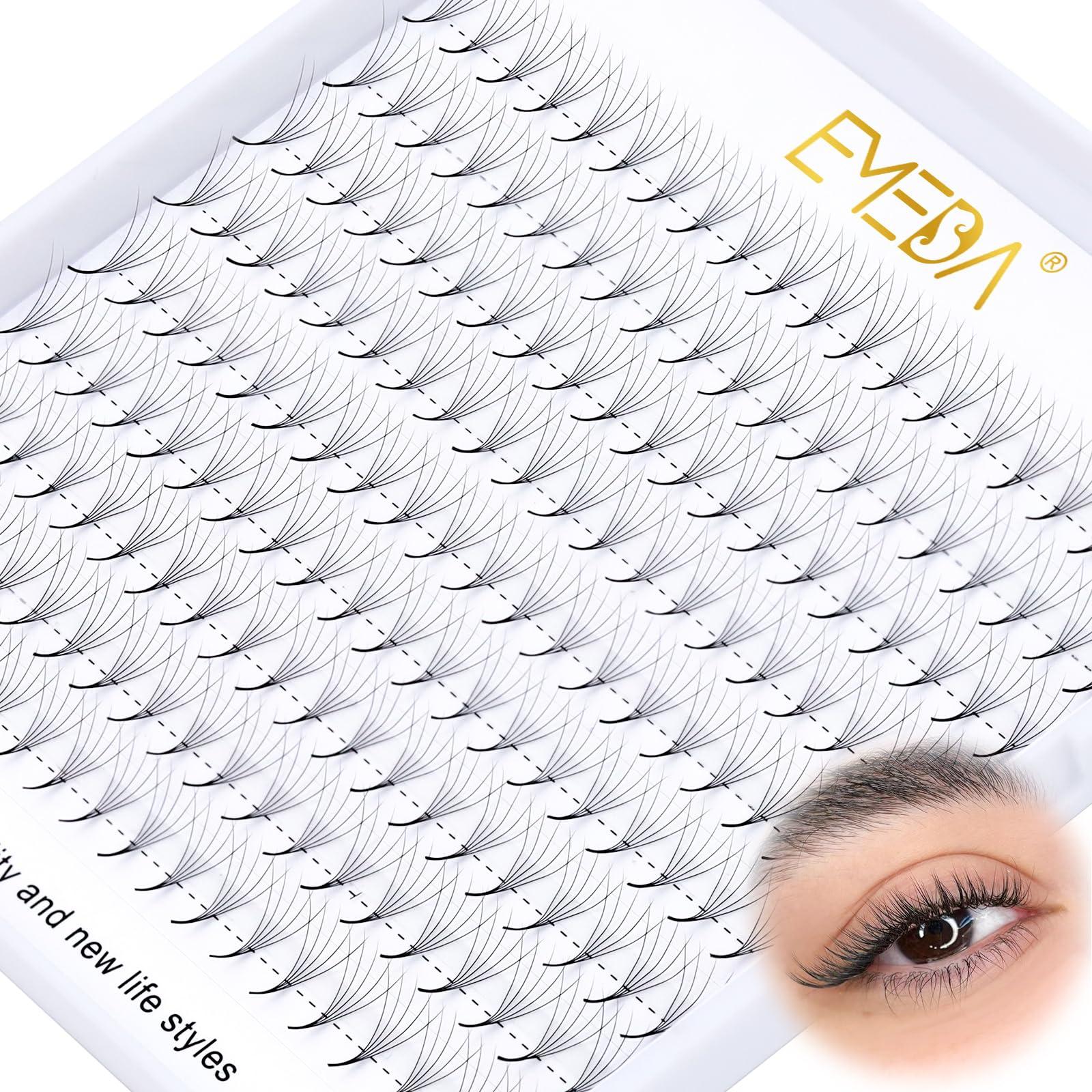 9 Rows Volume Lashes 5D Premade Volume Fans Eyelash Extensions D Curl .07mm Volume Eyelashes 11mm Premade Fans 0.07 Russian Cluster Volume Eyelashes (5D 11mm) 1