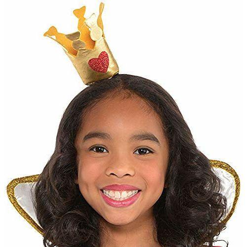amscan 847243-55 Queen of Hearts Costume Age 8-10 Years - 1 Pc 1