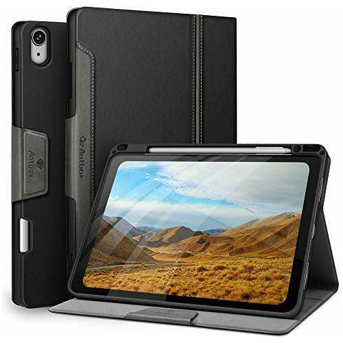 Antbox Case for iPad Air 4 10.9" Case 2020 with Built-in Apple Pencil Holder Auto Sleep/Wake Function Stand Cover (Black) 0
