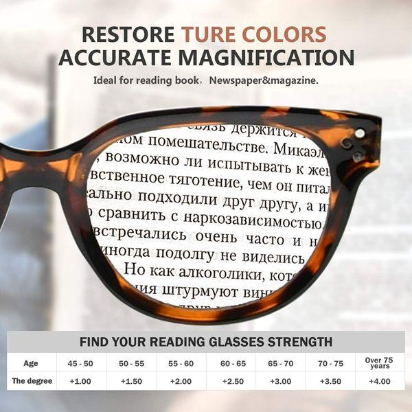 Eyekepper Oversize Reading Glasses Women Stylish Readers - Tortoise +3.00 4