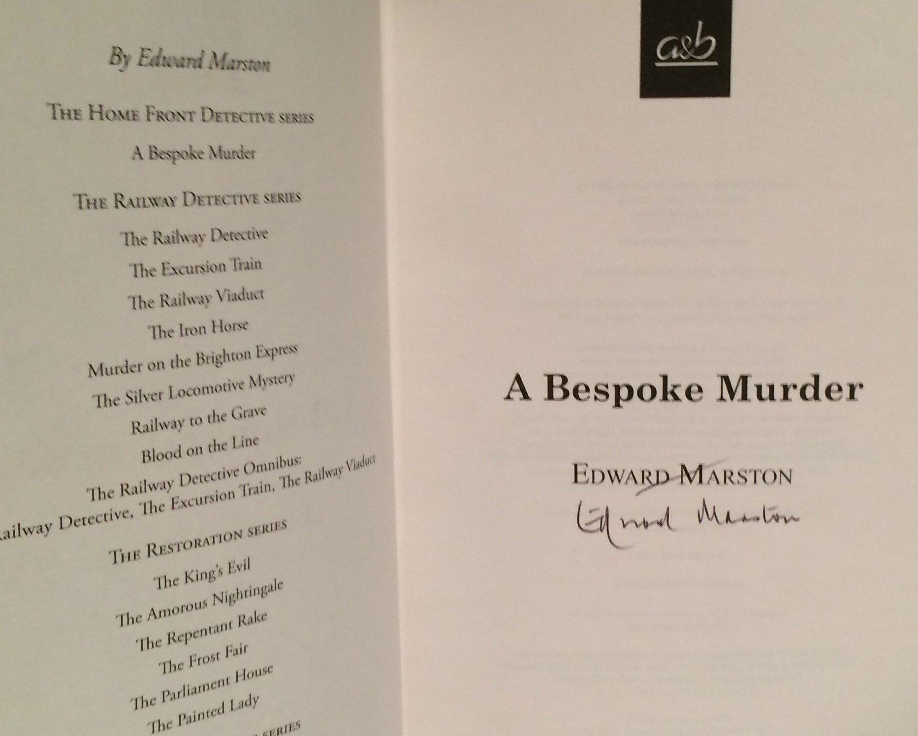 A Bespoke Murder (Home Front Detective) 1