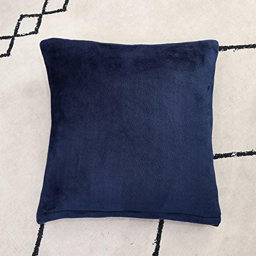 Sinoeem Sofa Covers 1 2 3 4 Seater Velvet (Free 2 pillow cases) Pure Color Sofa Slipcovers Protector Easy Fit Elastic Fabric Stretch Machine Washable Couch Slipcover (4 Seater:235-300cm, Sofa-Blue) 1